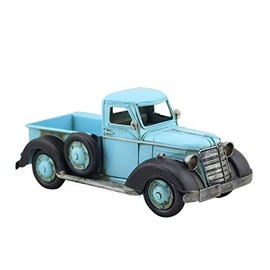 Zaer Ltd. Vintage Style 13" Long Metal Trucks (Blue/Black)