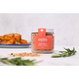 Pepper & Chilli Salt | Award Winning Flavourful BBQ Spice | Premium Quality Ingredients | 140g