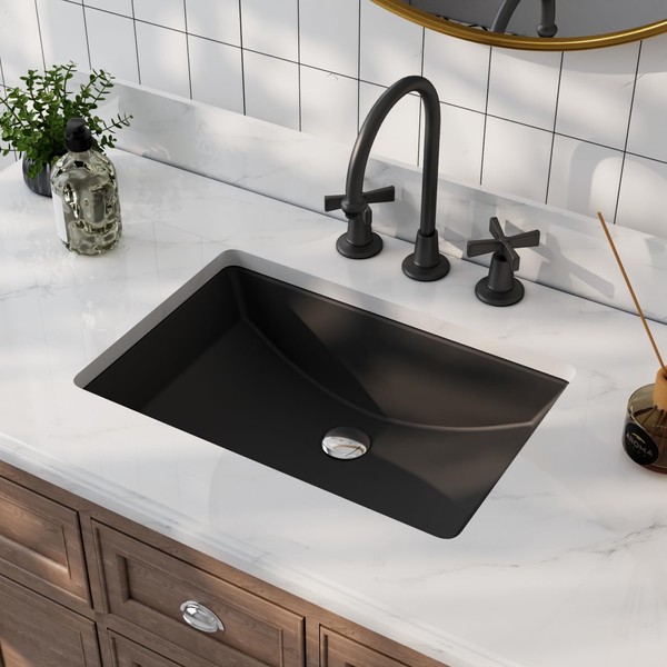 DeerValley DV-1U0086 Ally Undermount Bathroom Sink 21'' x 15'' Rectangular