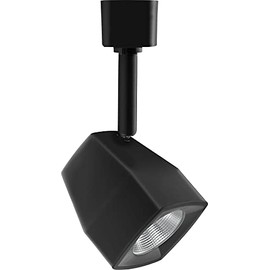 Square Integrated LED Track Head, LED, 2700 K, 90CRI, Black, Master Pack of 2