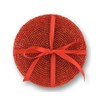 Red Beaded Coasters Set of 4#76-241