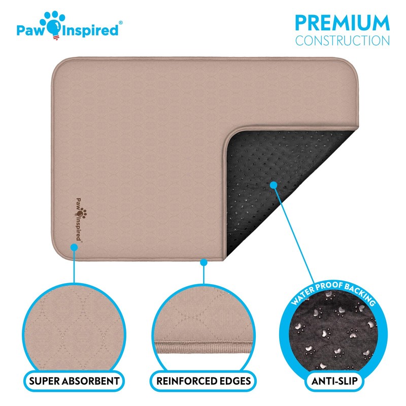 Paw Inspired Washable Pee Pads for Dogs (2 Pack) |