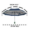 Windproof/Wind Resistant Travel Umbrella–Strong, compact, automatic, light, portable, folding-offers UV