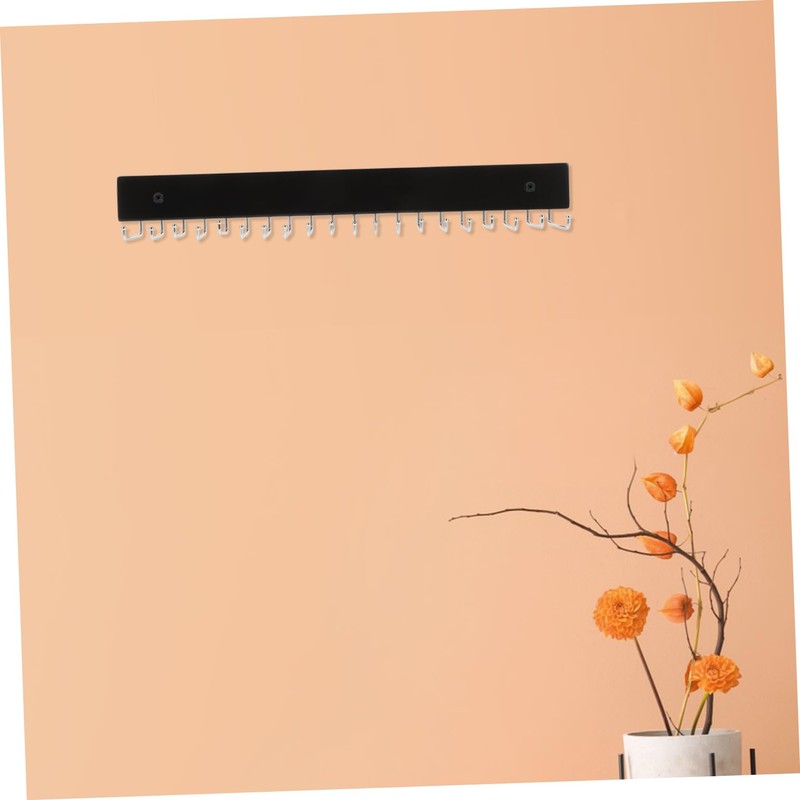 MAGICLULU Tie Rack Elegant for Belts and Ties Space Saving