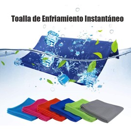 6 Toallas Microfibra Secado Rápido, Toalla Deportiva de Enfriamiento