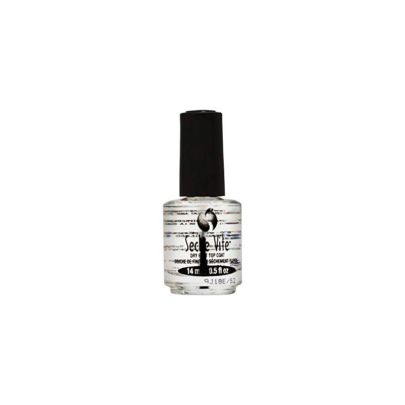 Seche Vite Dry Fast Top Coat Boxed 0.5 Ounce (14ml)