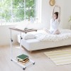 Bed Side Table Hospital Overbed Rolling Tray Adjustable Bedside Working