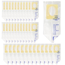 GOEDCH Pack of 36 Baby Urine Bags: 100 ml Urine Collection Bag for Babies, Portable Urine Bag for On the Go Children, Children's Urine Bag Collector, Sterile Ratiomed Urine Bag for Children, Pee Bag Baby