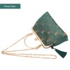 YeBon Retro Shoulder Chain Messenger Clutch Chinese Style Embroidered Jacquard