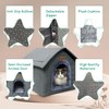 Whiwhi Cat House Cat Cave for Indoor Dog House with