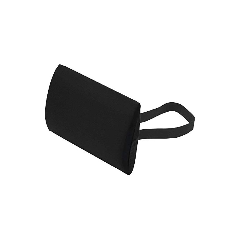 THERALINE Lumbar Cushion with Cover Black
