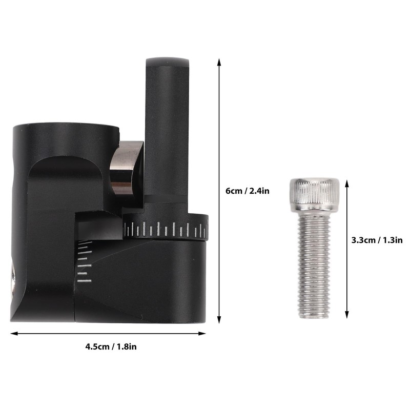 Adjustable Single Side V Bar Quick Disconnect Mount for Archery