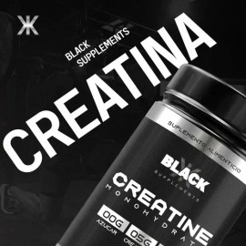 Black Supplements Creatina Monohidratada 1kg 200 Servs Sin Sabor                                                                                      