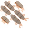 Caltric Brake Pads for Yamaha Raptor 700 YFM700 Front Rear