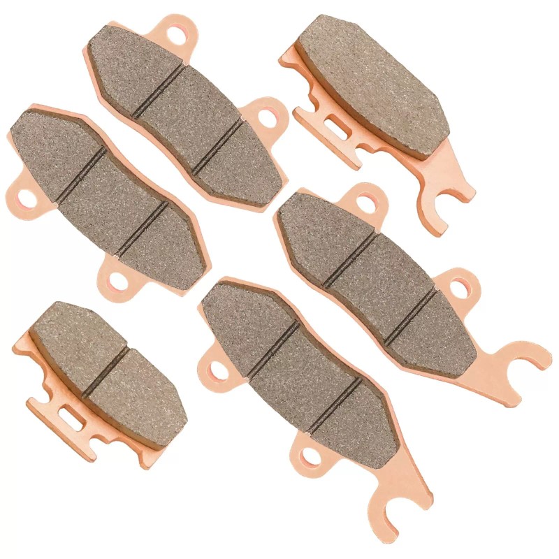 Caltric Brake Pads for Yamaha Raptor 700 YFM700 Front Rear