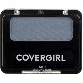 CoverGirl 2 Pack CoverGirl Eye Enhancers 1-Kit Eyeshadow, Sterling Blue 600, 0.09 oz