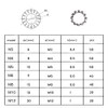 VooGenzek 270 PCS Internal Star Tooth Lock Washers, Serrated Star
