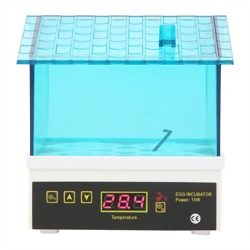 4 Eggs Mini Incubator Hatcher Household Digital Semiautomatic Hatching House