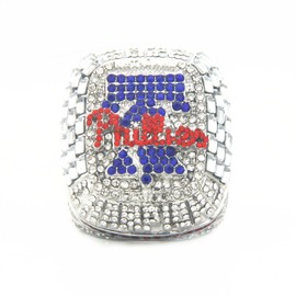 XiaKoMan Harper 2022 PHI NL championship Replica Ring with wooden box champions baseball gifts (2022NL, 9)