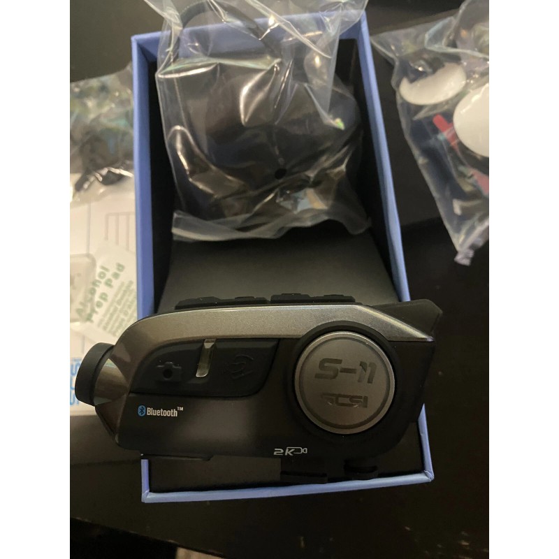 Scsetc S11 Motorcycle Bluetooth Headset with HD Camera SCSETC Intercom