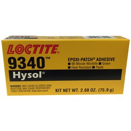 Loctite - 9340 Hysol - Green Epoxy Structural Adhesive High Temp 2.7 Ounce, Grey