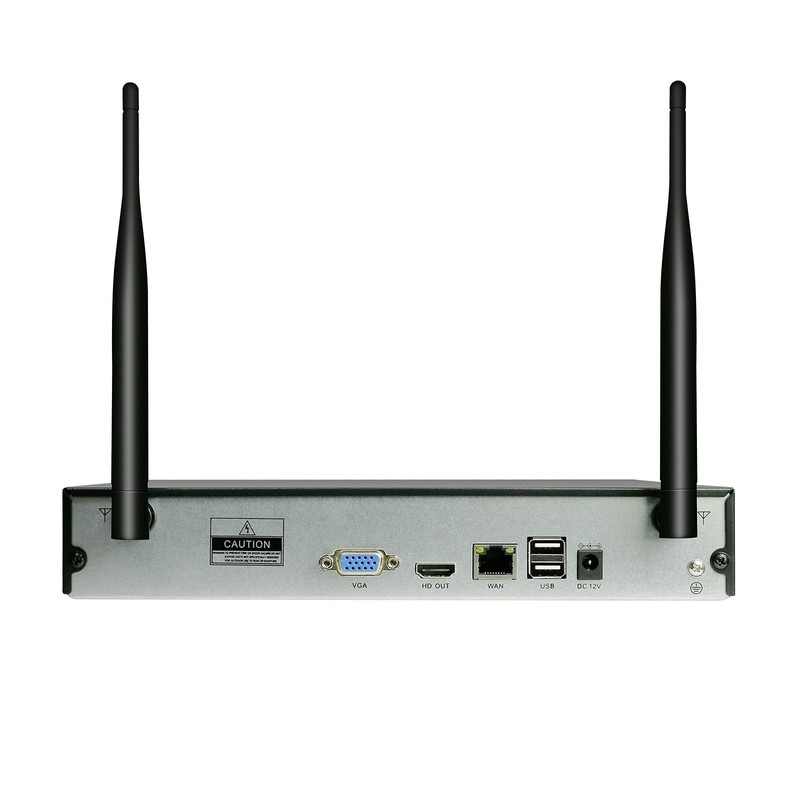 5-megapixel video recorder 1944P/5MP motion detection area, 24/7 recording, compatible