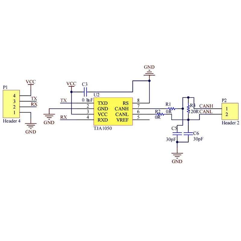 Youmile CAN Bus Shield TJA1050 CAN Controller Interface Module Bus