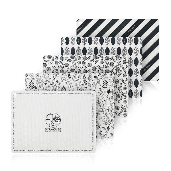 [Syracus] Induction protection mat, placemat square (large) 35x26cm, stripe stripe_indigoindigo