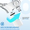 Ryamen Upgraded Dual Shower Heads Combo, 10 inch Filtered Shower