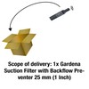 Gardena suction filter with backflow stop, 25 mm (1 inch):