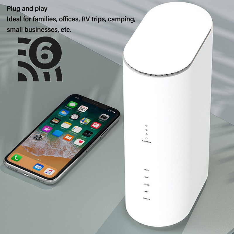 5G Router CPE WiFi 6 Router Dual Band Gigabit Ethernet