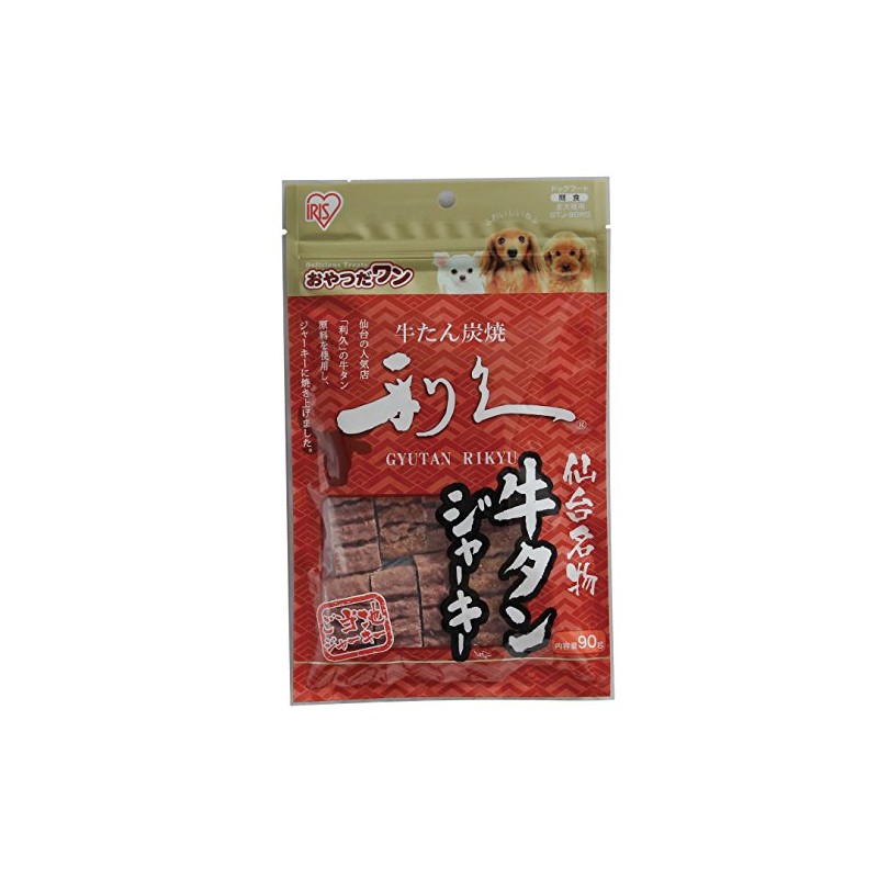 Iris Ohyama GTJ-90RG Sendai Specialty Rikyu Beef Tanjerki, 3.2 oz