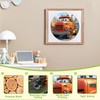 Wooden Puzzles for Kids Ages 4-6, Cartoon Truck 50 Pieces