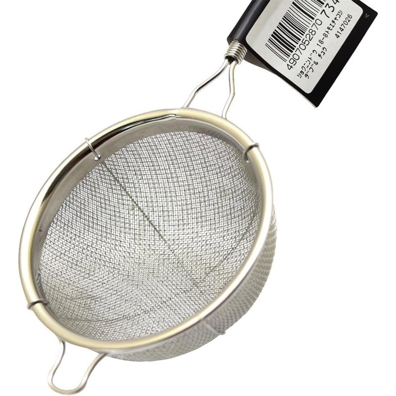Takagi TAKAGI 18-8 Stainless Steel, Double Tea Strainer, Small Size,
