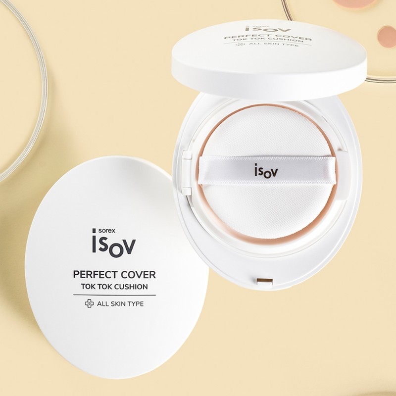 Isorb Perfect Cover Tok Tok Cushion (15g x 2 pieces)