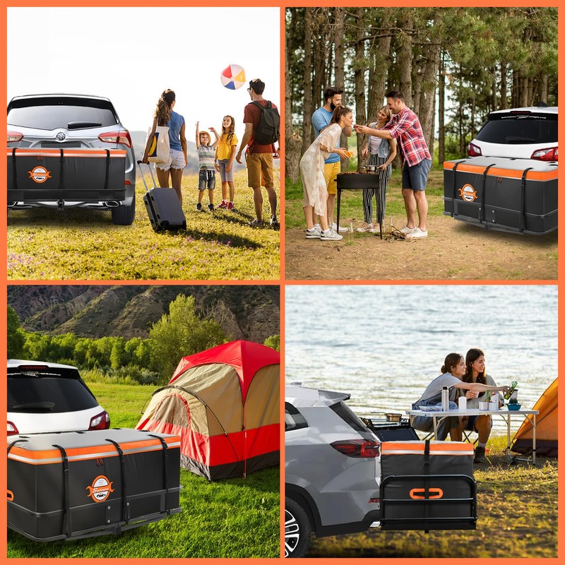Sailnovo Hitch Cargo Carrier Soft Shell Bag Waterproof 20 Cubic