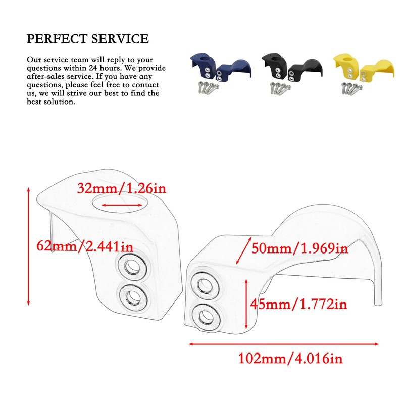Motorcycle Front Fork Shoe Cover Plastic Bottom Shoe Cover Protector