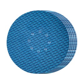 GEOGIEEW 25 x 225 mm Velcro Sandpaper, Eccentric Sanding Discs 40/80/120/180/320 Grit, 8 Hole Anti-Clog Up Design for Random Orbital Sanders and Orbital Sanders