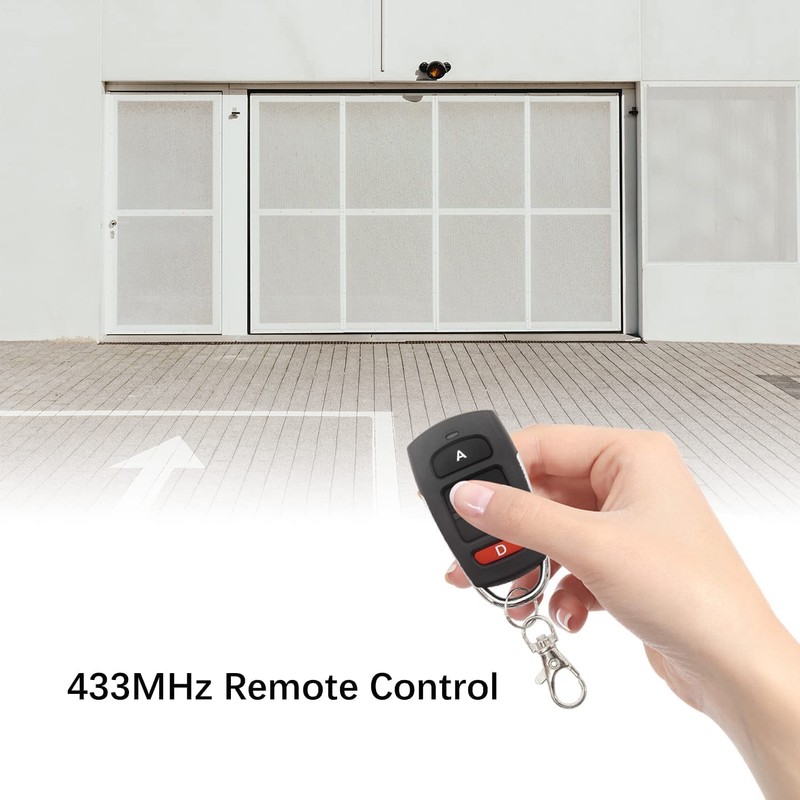 QIACHIP 433.92Mhz Universal Wireless Copy Remote Control Duplicator Keychain RF