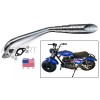 ARSPORT Exhaust Header pipe for TrailMaster MB200-2 / Hurricane 200X