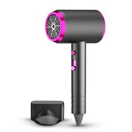 Secadora De Cabello 2000w Secador De Pelo Aire Caliente y Frío Con Tres Velocidades Secado Rapido Luz Azul Iones Negativos Bajo Ruido Tecnologia ionica Para Hogar Salón de Belleza Viajes