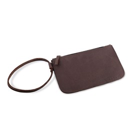 YAYAS Clutch - Bolsas de Mujer - Bolso Mujer - Bolsa Clutch Mujer - Bolsa de Viaje - Accesorios para Mujer - Práctica, Casual, Única - 100% Piel - Hecha en México (Café Oscuro)