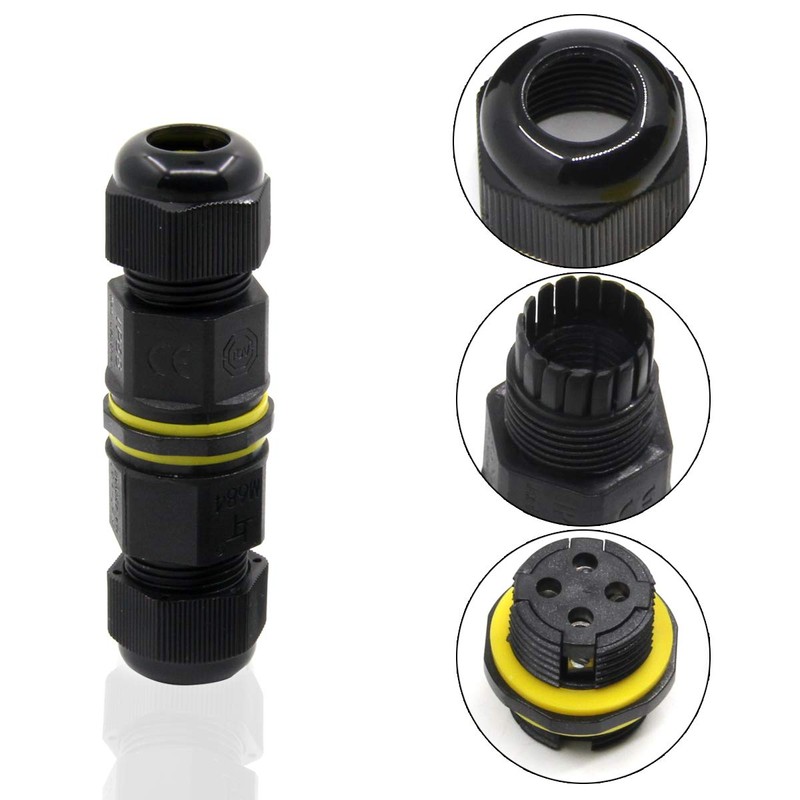 Underground Junction Box For 2 or 3 or 4-Pin Cables