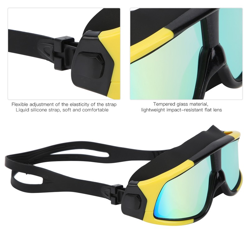 Liquid Silicone Goggles for Swimming Diving Snorkeling Open Water Mask