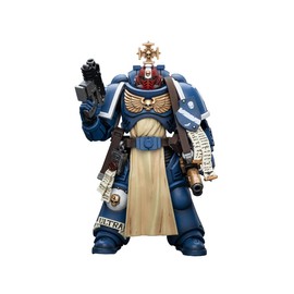 JOYTOY Warhammer 40,000 1/18 Action Figures Ultramarines Sternguard Veteran Sergeant Collection Models Christmas Birthday Gifts