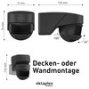 Oktaplex Lea Set of 2 Motion Sensors Outdoor IP54 PIR