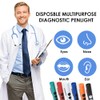 Primacare DL-9224 Pack of 6 Disposable Diagnostic Penlight with Imprinted