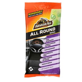 Armor All UPHOLSTERY CLEAN TOWELS, White (Package may vary)