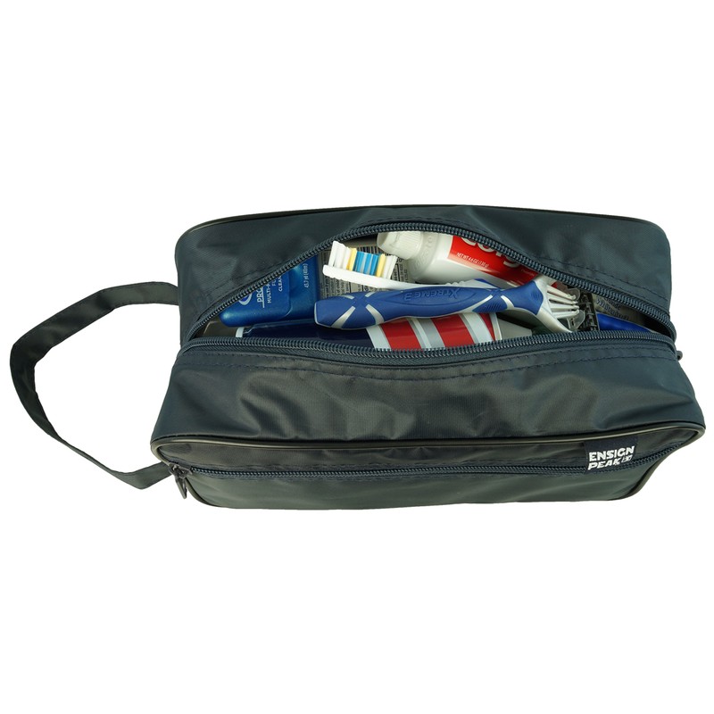 Ensign Peak Toiletry Travel/Shaving Bag, Navy