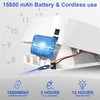 72W Professional UV Light for Nails | Rechargeable Cordless UV